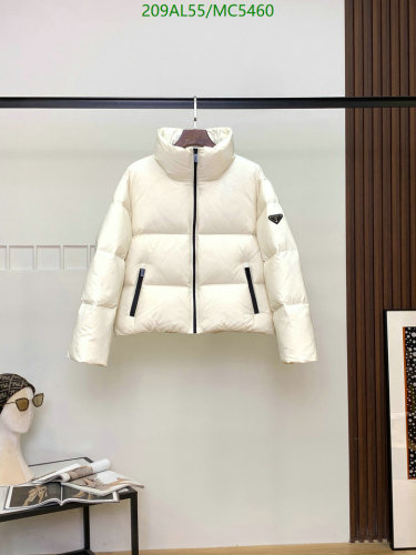 Prada Women's Goose Down Padded Jacket - Stylish and Warm Winter Coat