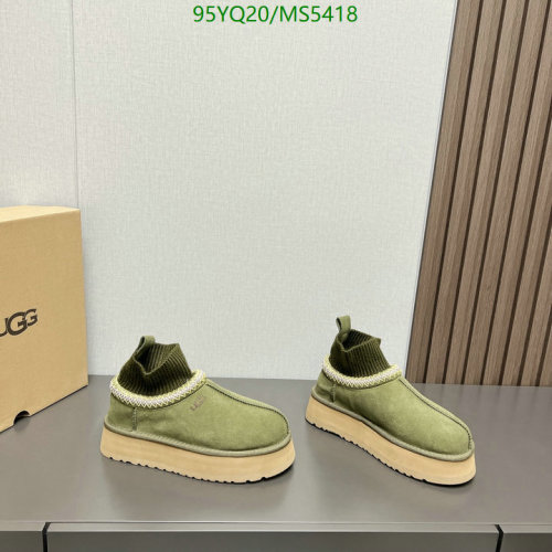 UGG Women's Olive Green Tasman Luxe Platform Shoes Flyweave & Wool EU35-40