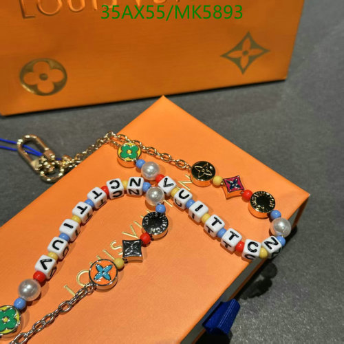 Louis Vuitton Key Pendant Necklace With Charms - Stylish Accessory