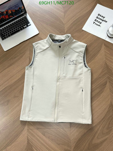 Arcteryx Men's Vest Cotton Blend MC7120 - Comfortable and Stylish, Sizes L-4XL