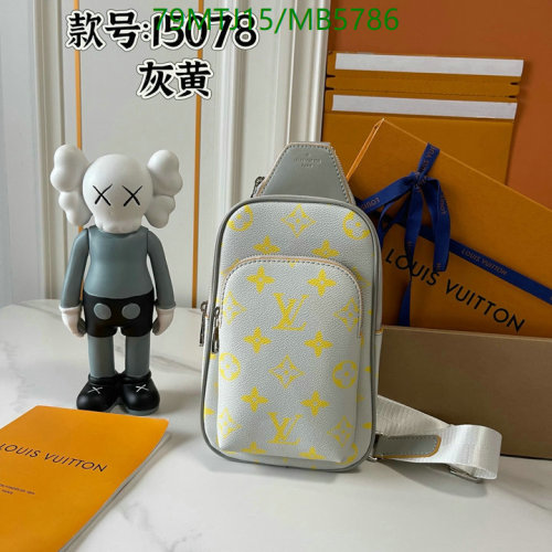 Louis Vuitton Avenue Sling Bag Coated Canvas Genuine Leather Crossbody Bag 7 Louis Vuitton Avenue Sling Bag Coated Canvas Genuine Leather Crossbody Bag