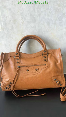 Balenciaga City Classic Leather Handbag, Length 37cm, Height 23cm, Width 15cm