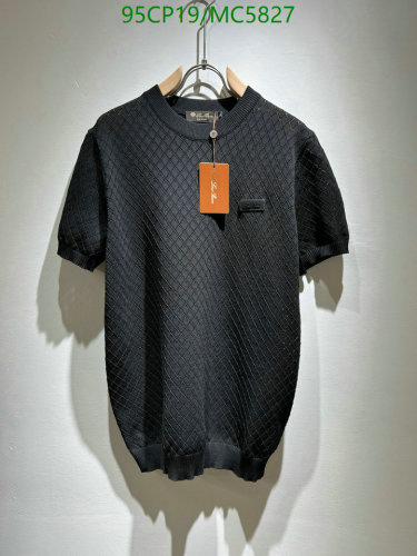 Loro Piana Men's Short Sleeve Knitted Shirt - Casual, Comfortable, Stylish