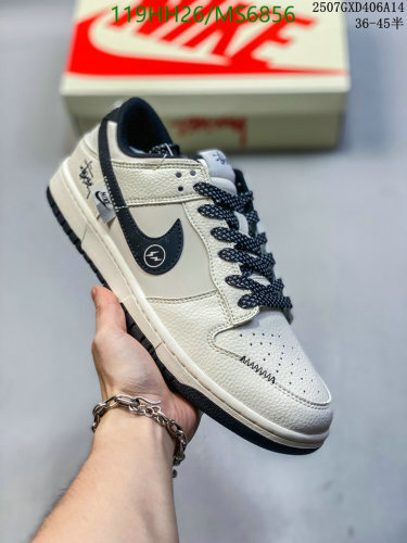 Nike Dunk Low SP Travis Scott Shoes Neutral Grey and Black MS6856