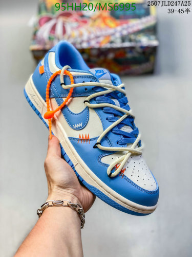 Nike Dunk Low Off-White University Blue Men's MS6995 Shoes