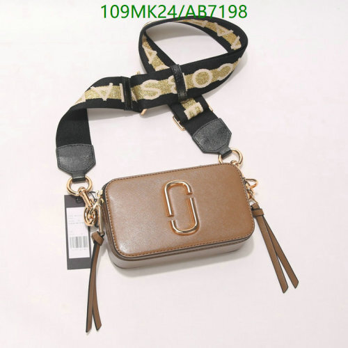 Marc Jacobs The Box Bag 18.5cm Cowhide Crossbody with Bold Strap
