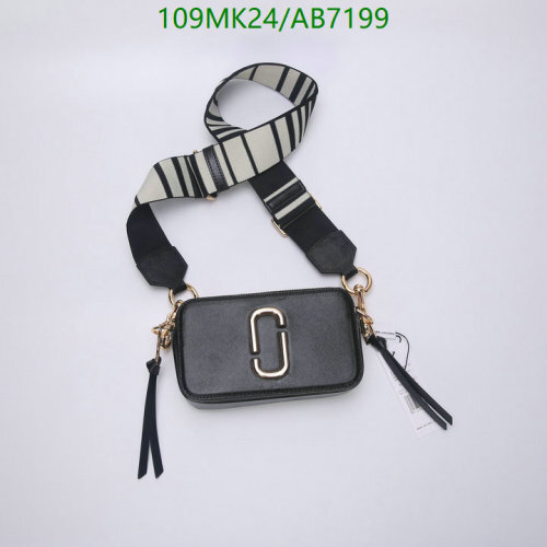 Marc Jacobs Snapshot Small Camera Bag Cowhide Leather Black with Striped Strap 5 Marc Jacobs Snapshot Small Camera Bag Cowhide Leather Black with Striped Strap