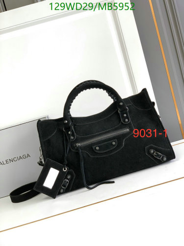 Balenciaga Le Cagole Top Handle Bag in Black Genuine Leather, Various Sizes