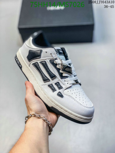 Amiri Bone Runner Sneakers - Unisex Designer Shoes, EU36-45 - MS7026 7 Amiri Bone Runner Sneakers - Unisex Designer Shoes, EU36-45 - MS7026