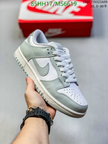 Nike Dunk Low Women's Sneakers - Grey/White, MS6619, EU36-40 - Stylish & Comfortable
