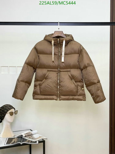 MaxMara Women's Goose Down Padded Hooded Jacket - Warm and Stylish