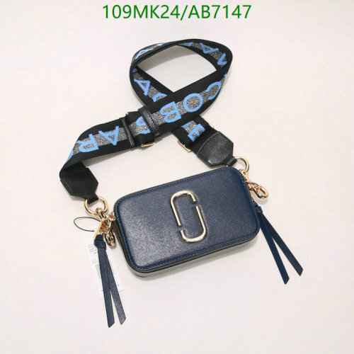 Marc Jacobs The Camera Bag Cowhide Leather Crossbody Bag - Blue 5 Marc Jacobs The Camera Bag Cowhide Leather Crossbody Bag - Blue