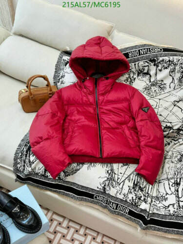 Prada Women's Goose Down Padded Jacket - Stylish & Warm Winter Coat