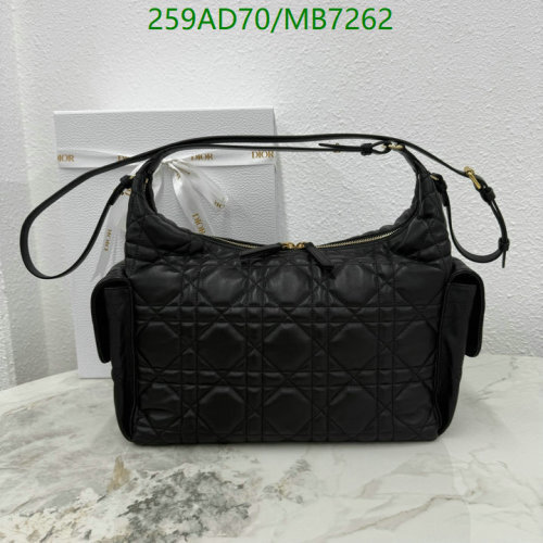 Dior Black Sheepskin Medium Bag, 33 x 20 x 11cm, Model 6324