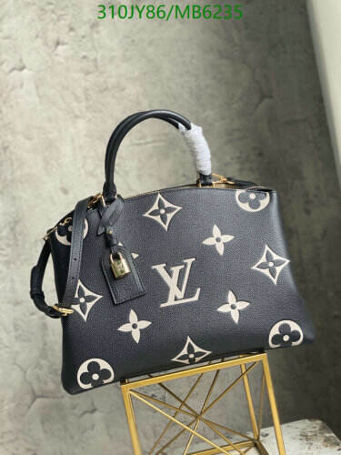 Louis Vuitton M45811 Black Monogram Empreinte Leather Onatah GM Bag 34 cm