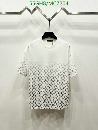 Louis Vuitton Men's Printed Cotton T-Shirt - Stylish and Comfortable
