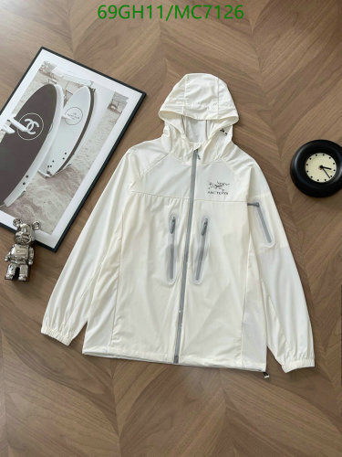 Arc'teryx Hooded Jacket - Lightweight, Water-Resistant, Sizes M-3XL