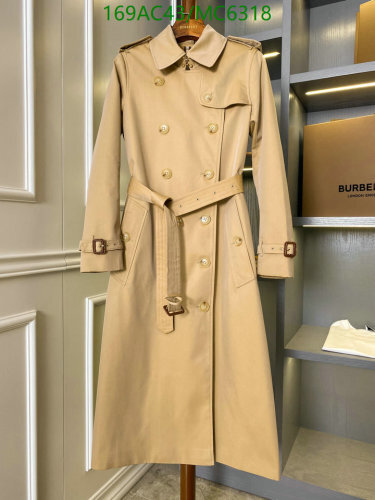Burberry Women's Trench Coat Classic Double-Breasted Design, S-XL Available