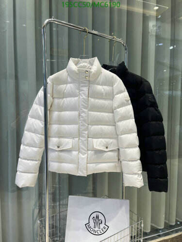 Moncler Women's White Down Jacket - Stylish and Warm Winter Coat