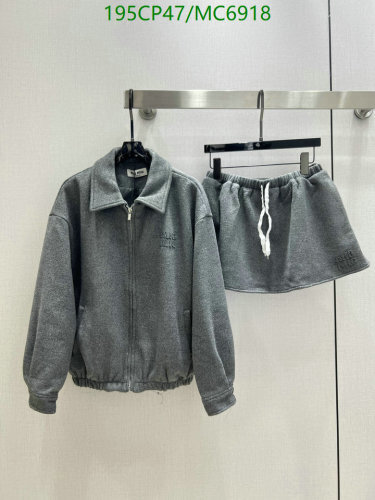 Miu Miu Women's Gray Suit, Jacket and Skirt Set - Sizes S, M, L