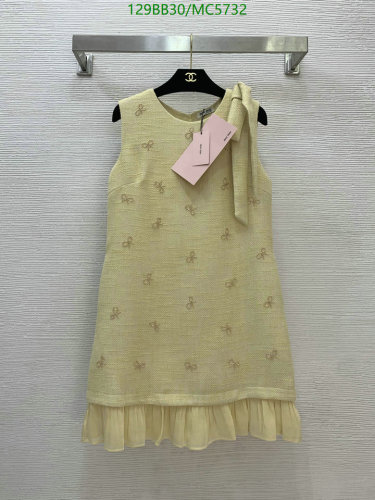 Miu Miu Sleeveless Mini Dress with Bow Detail - Elegant & Chic