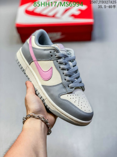 Nike Dunk Low Women's Shoes - Grey/Pink Accents - MS6994 - EU36-40
