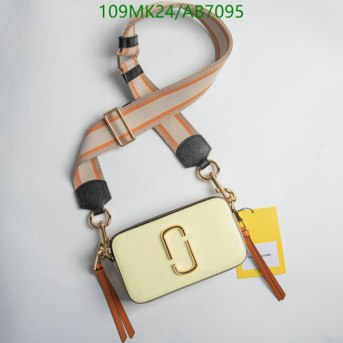 Marc Jacobs Crossbody Bag, Cowhide Leather, Light Yellow, 18.5*10.5*6cm 5 Marc Jacobs Crossbody Bag, Cowhide Leather, Light Yellow, 18.5*10.5*6cm