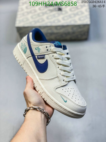 Nike x The North Face x Supreme Dunk Low Sneakers MS6858 - Unisex EU36-45 5 Nike x The North Face x Supreme Dunk Low Sneakers MS6858 - Unisex EU36-45