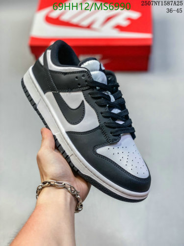 Nike Dunk Low Retro Black White Casual Shoes Sneakers MS6990 Unisex EU36-45