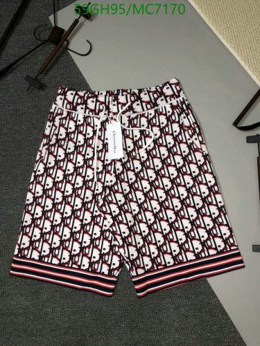 Dior Oblique Knit Shorts, Casual Summer Wear, Sizes M-2XL, Men's Clothing