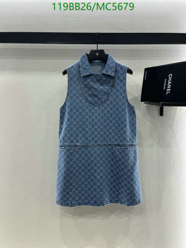 Gucci Denim Sleeveless Mini Dress with GG Monogram - Sizes S-M-L