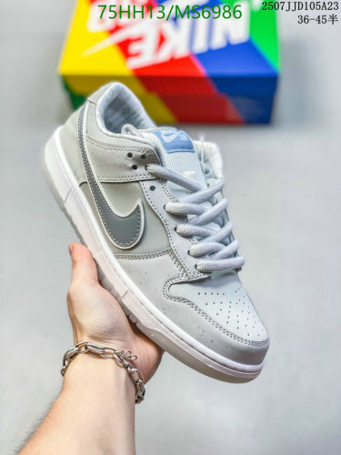Nike Women's Dunk Low Sneakers - Grey, Unisex, EU36-45