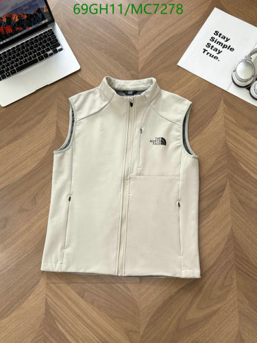 The North Face Men's Cotton Vest, MC7278 - Lightweight & Comfortable