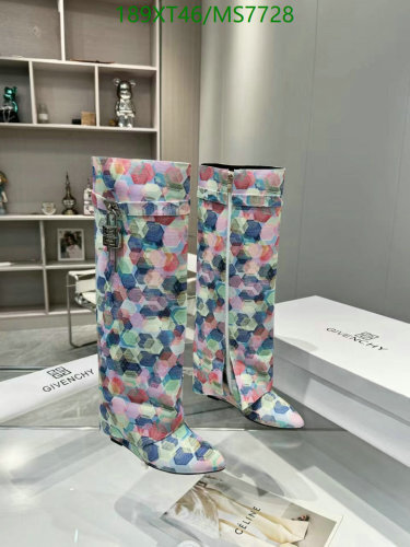 Givenchy Women's MS7728 Knee High Boots in Cowhide and Genuine Leather