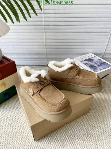 UGG Women's Tasman Platform Slipper Chestnut Suede with Wool Lining