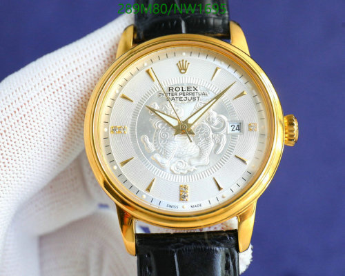 Rolex Oyster Perpetual Datejust Gold-Tone Stainless Steel Men's Watch, 40 mm