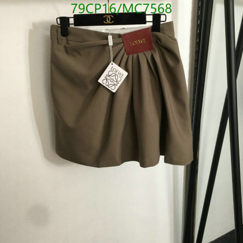 Loewe Women's Pleated Mini Skirt - Stylish and Comfortable, Available in Sizes S-XL