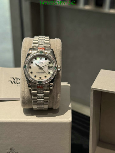 Rolex Ladies Datejust 31mm Stainless Steel Diamond Bezel Mother of Pearl Dial