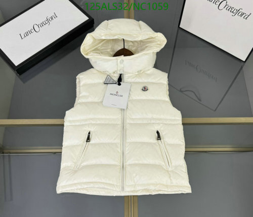 Moncler Kids Down Padded Hooded Vest - Warm and Stylish for Boys and Girls