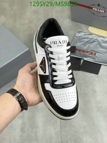 Prada Men's Leather Sneakers - Stylish & Comfortable, Sizes EU38-EU45 Available