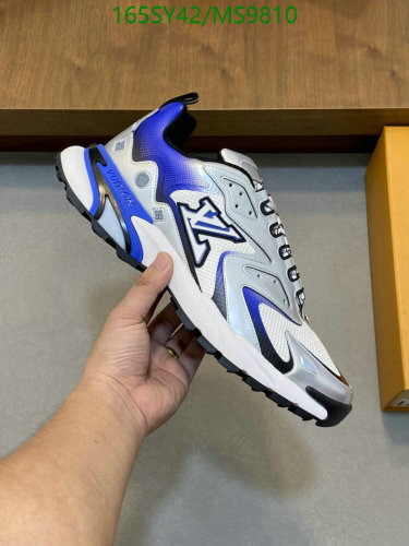 Louis Vuitton Men's MS9810 Cowhide Sneakers - Stylish and Comfortable