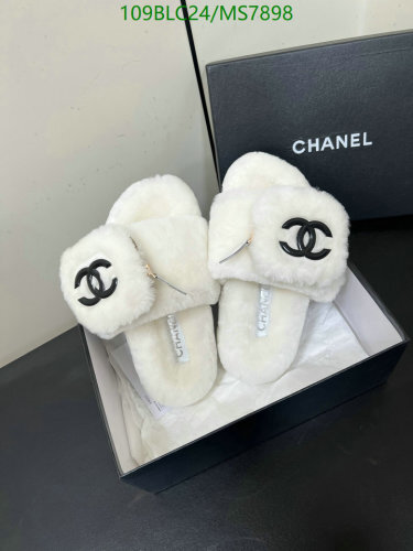 Chanel MS7898 Women's Wool Slippers - Cozy & Stylish (EU 35-40)
