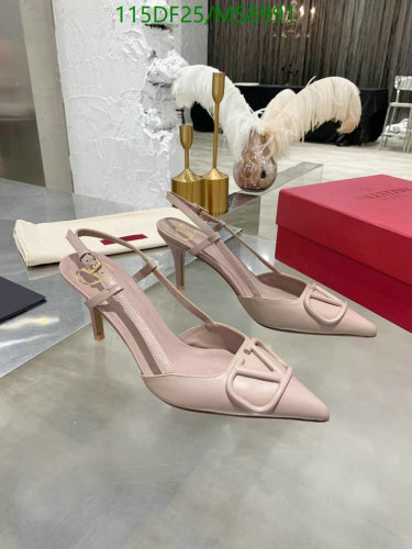 Valentino Women's Slingback Pumps Leather Heels - Elegant & Comfortable