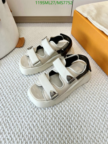 Louis Vuitton Women's Sandals in Cowhide Leather, EU Size 35-40