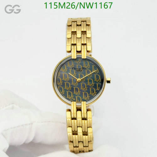 Christian Dior Women's 28mm Gold-Tone Stainless Steel Quartz Movement Watch