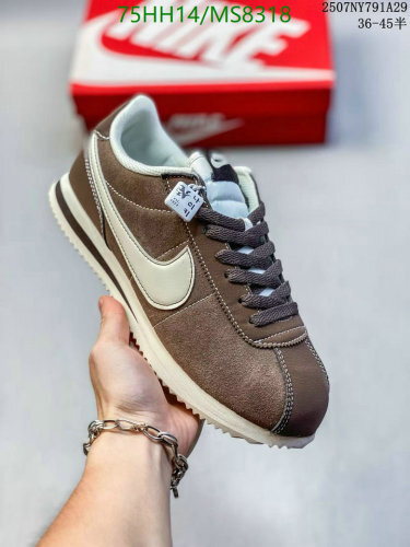Nike Women's Cortez MS8318 Shoes - Brown, EU Size 36-45, Comfortable and Stylish