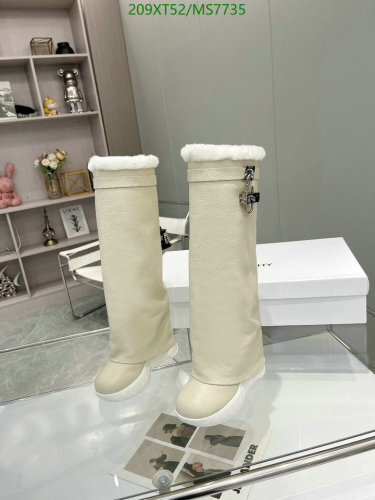 Elegant Cowhide and Wool Women's Boots, Fashionable Winter Footwear - EU34-41