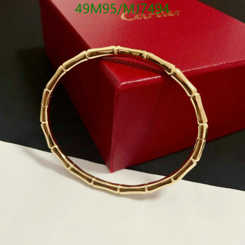 Cartier Bamboo Bracelet Gold-Tone Bangle, Elegant Women's Jewelry 6 Cartier Bamboo Bracelet Gold-Tone Bangle, Elegant Women's Jewelry