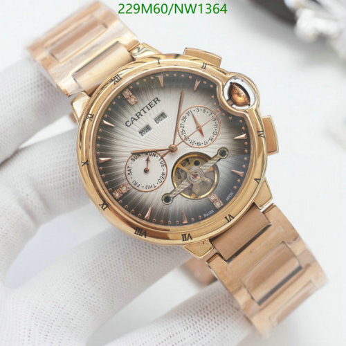 Cartier Ballon Bleu Automatic Rose Gold Watch, 44mm Stainless Steel