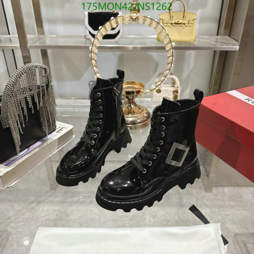 Women's Black Patent Leather Ankle Boots with Buckle Detail, EU Size 35-40